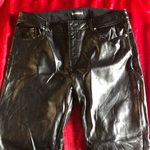 Express polyester stretch pant leggings